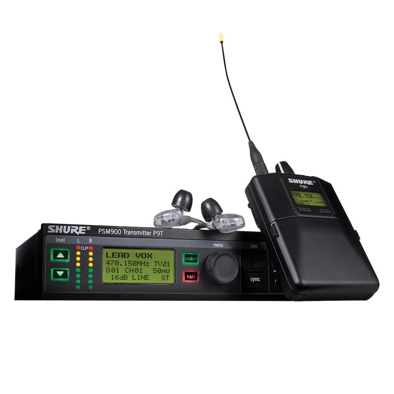 Monitorización inalámbrica SHURE-PSM900 Monitorización inalámbrica SHURE-PSM900