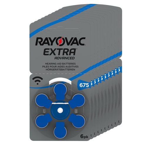 Pilas Rayovac Extra 675 - Pack 10